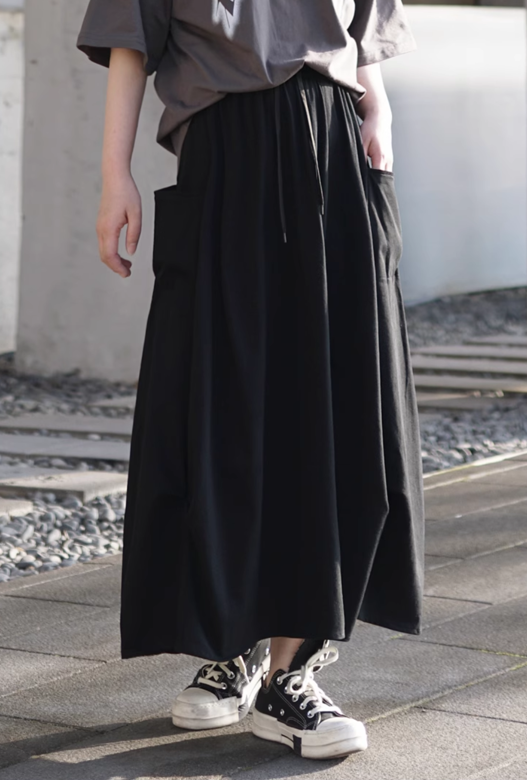 a-line skirt  with pocket