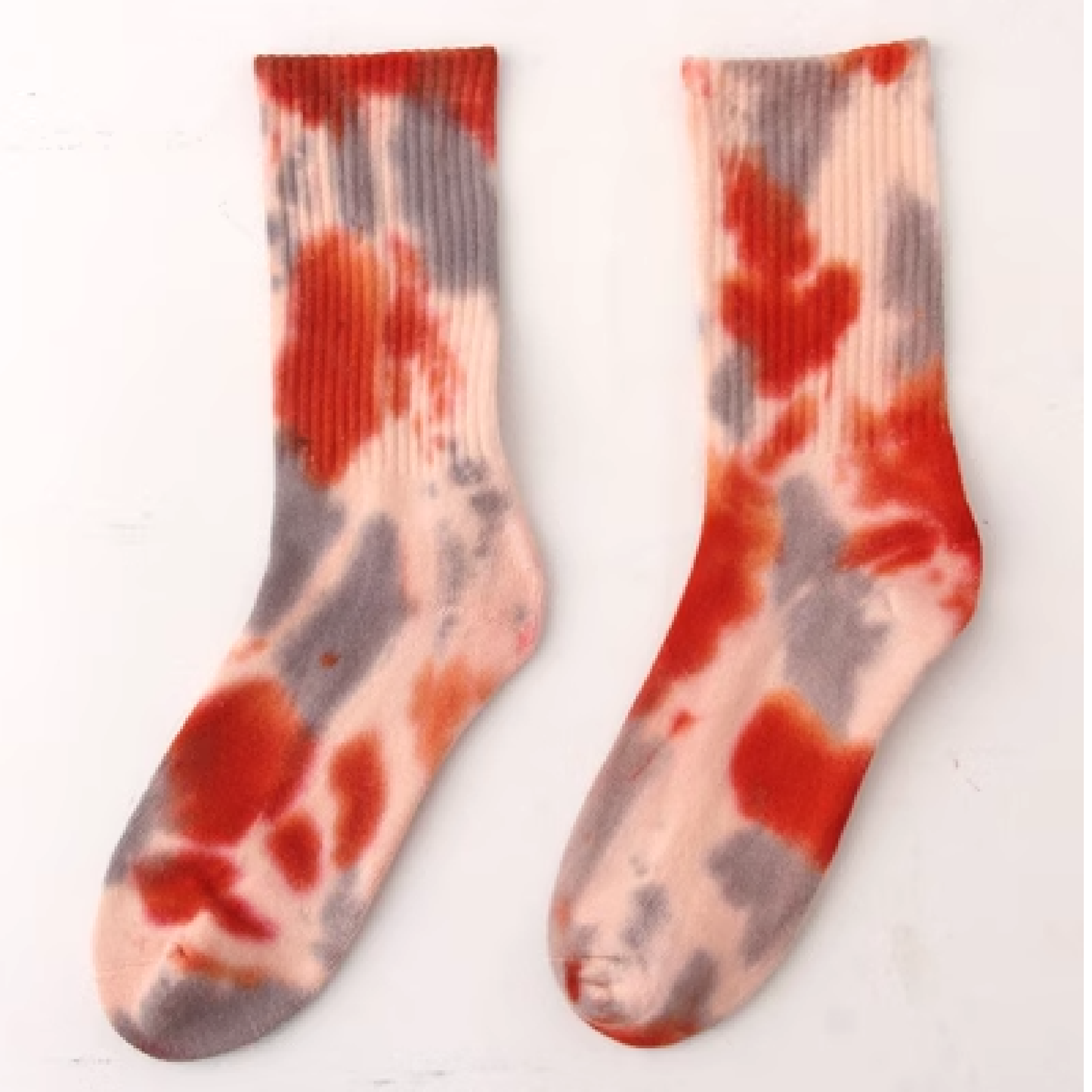 tiedye design socks