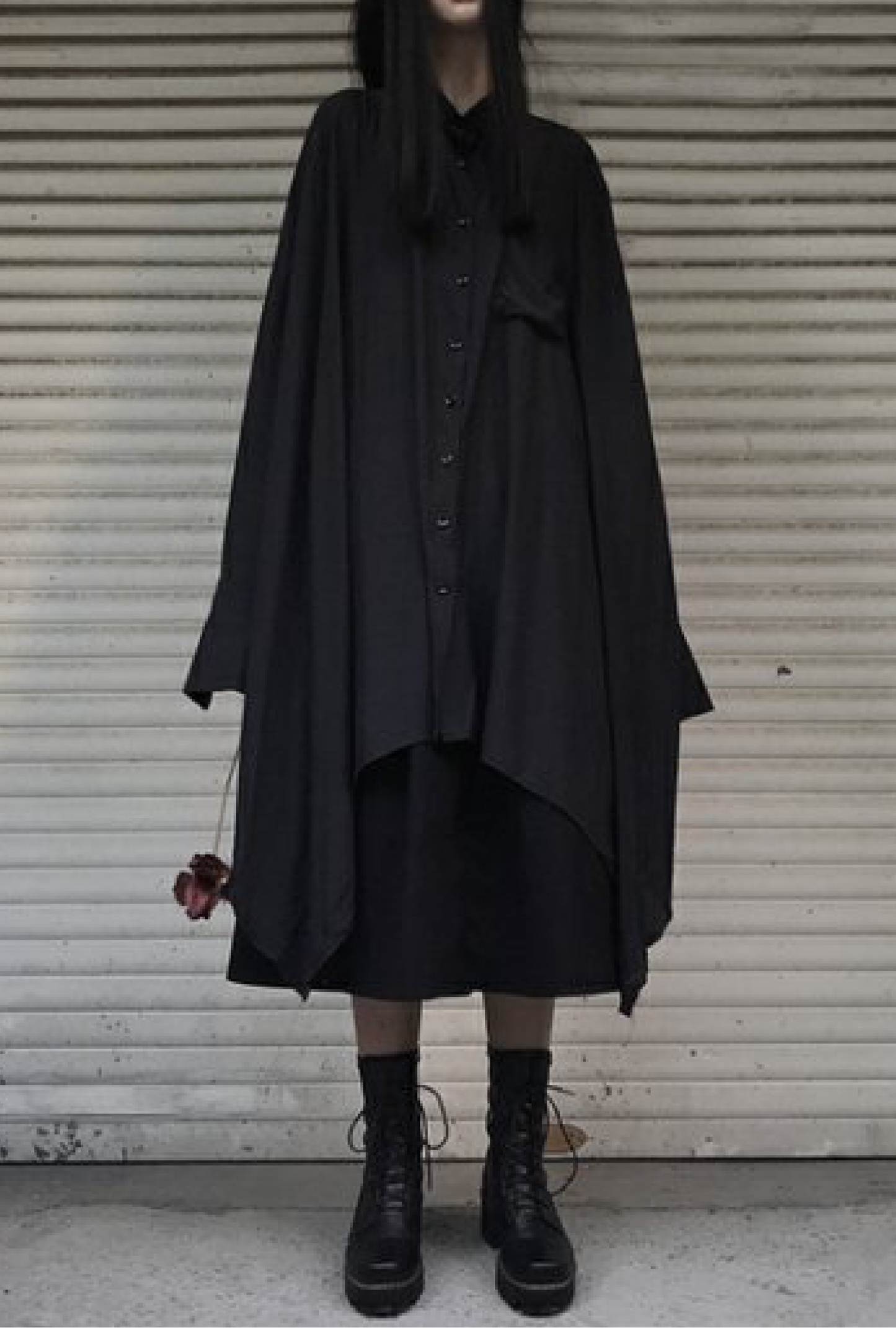 asymmetric long shirt