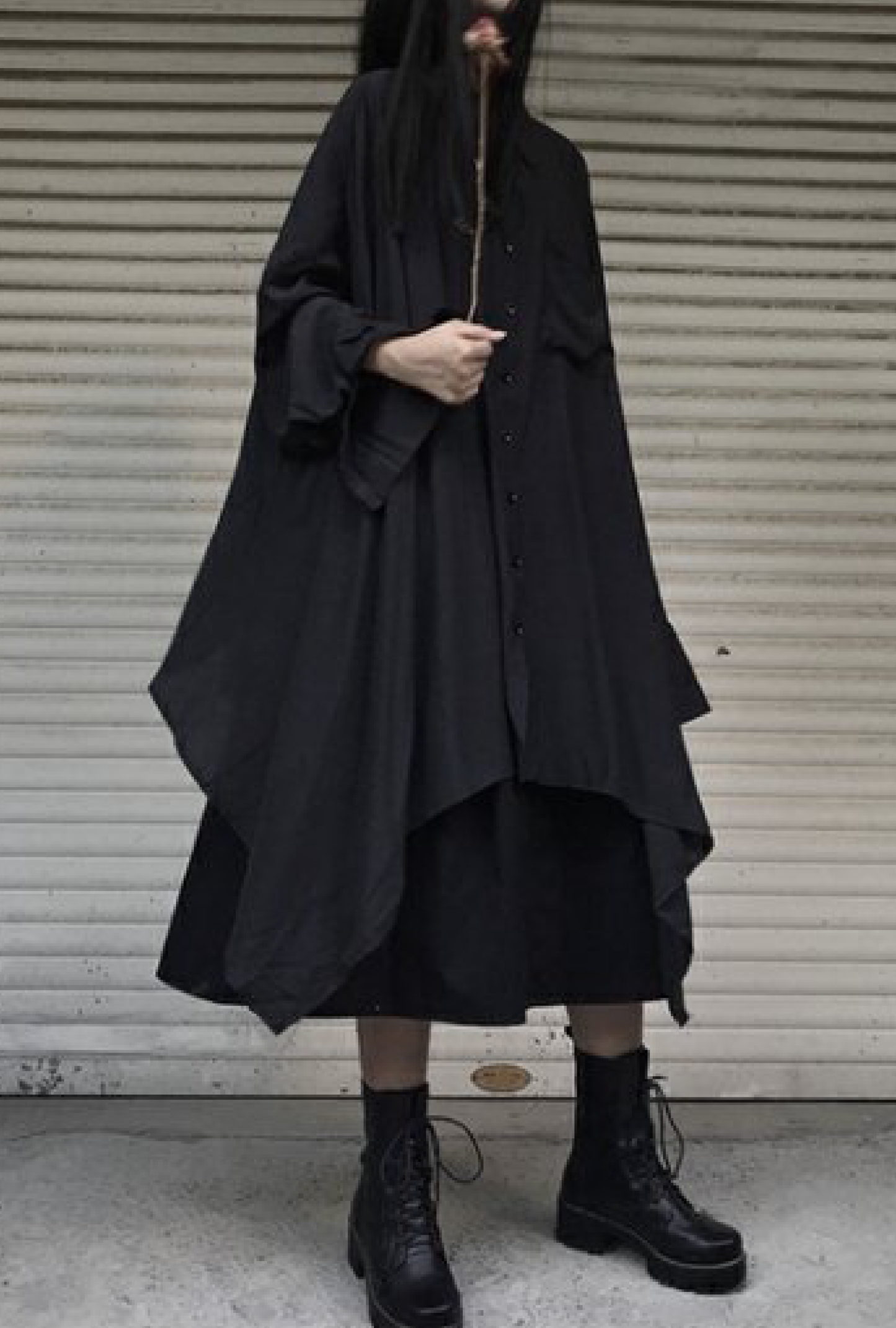 asymmetric long shirt