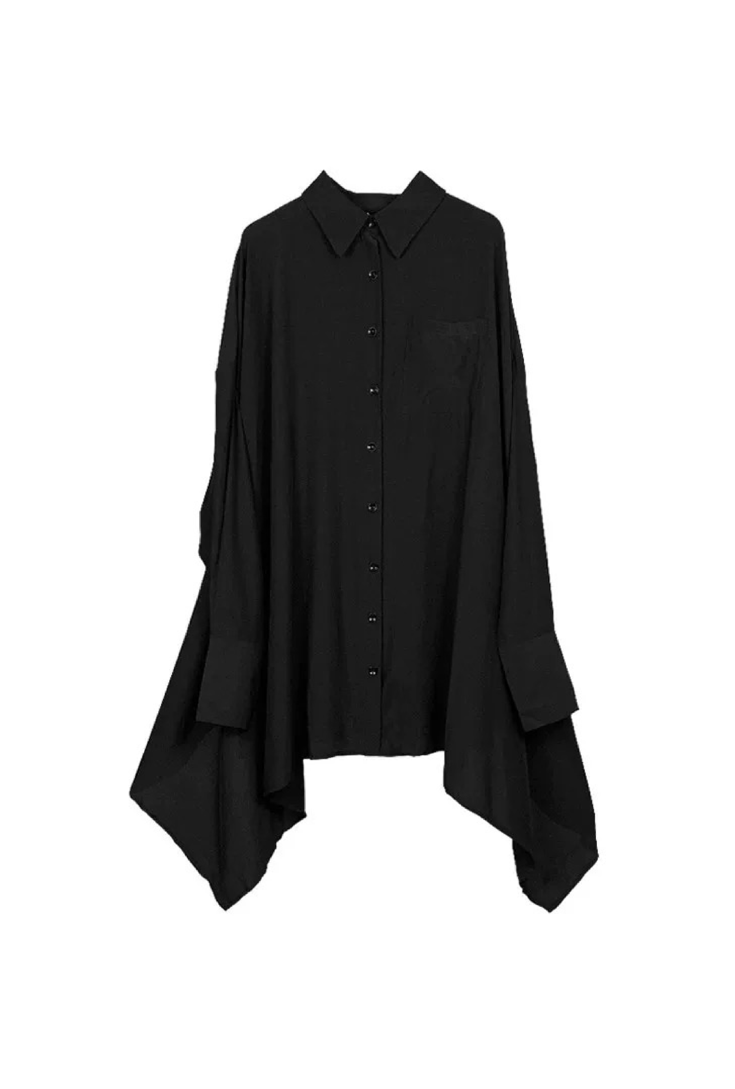 asymmetric long shirt