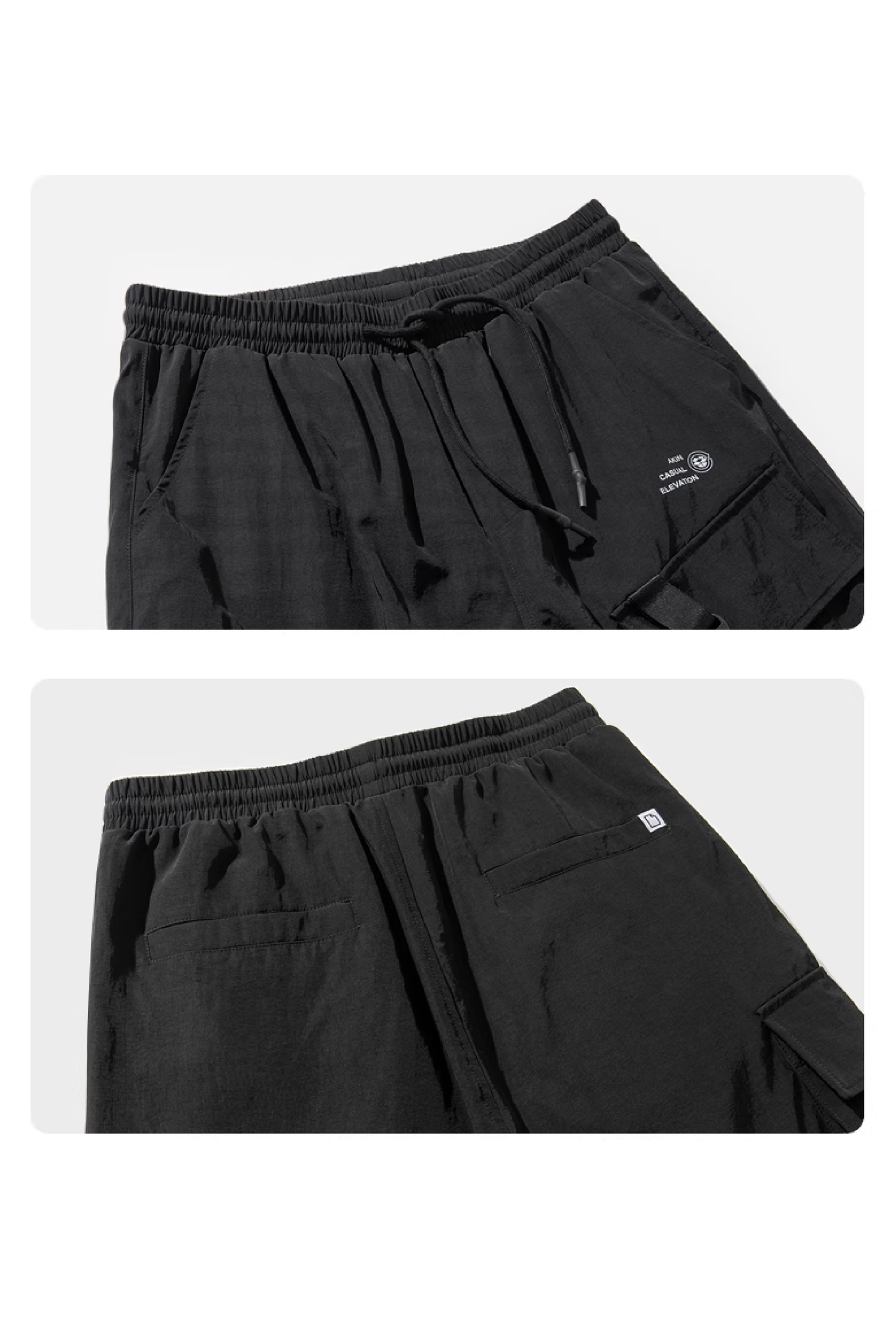 sporty cargo shorts