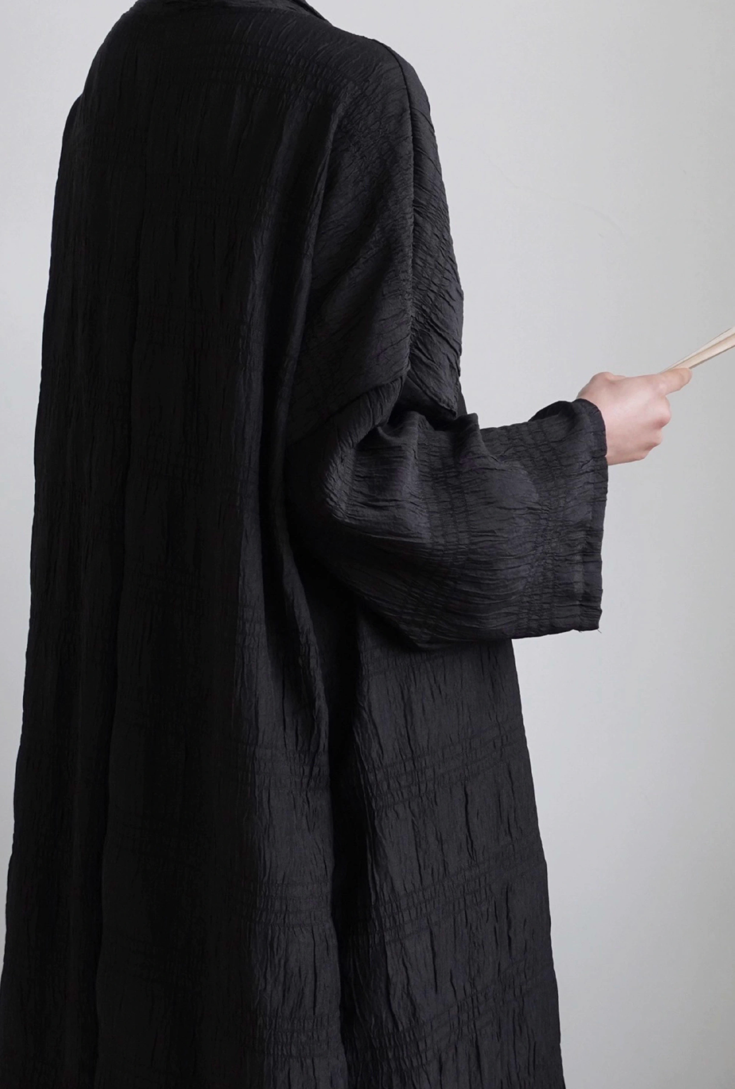 drape long cardigan