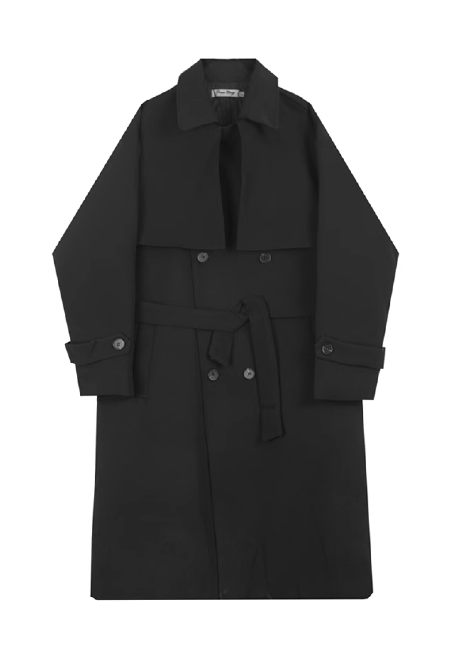 gun patch trench coat