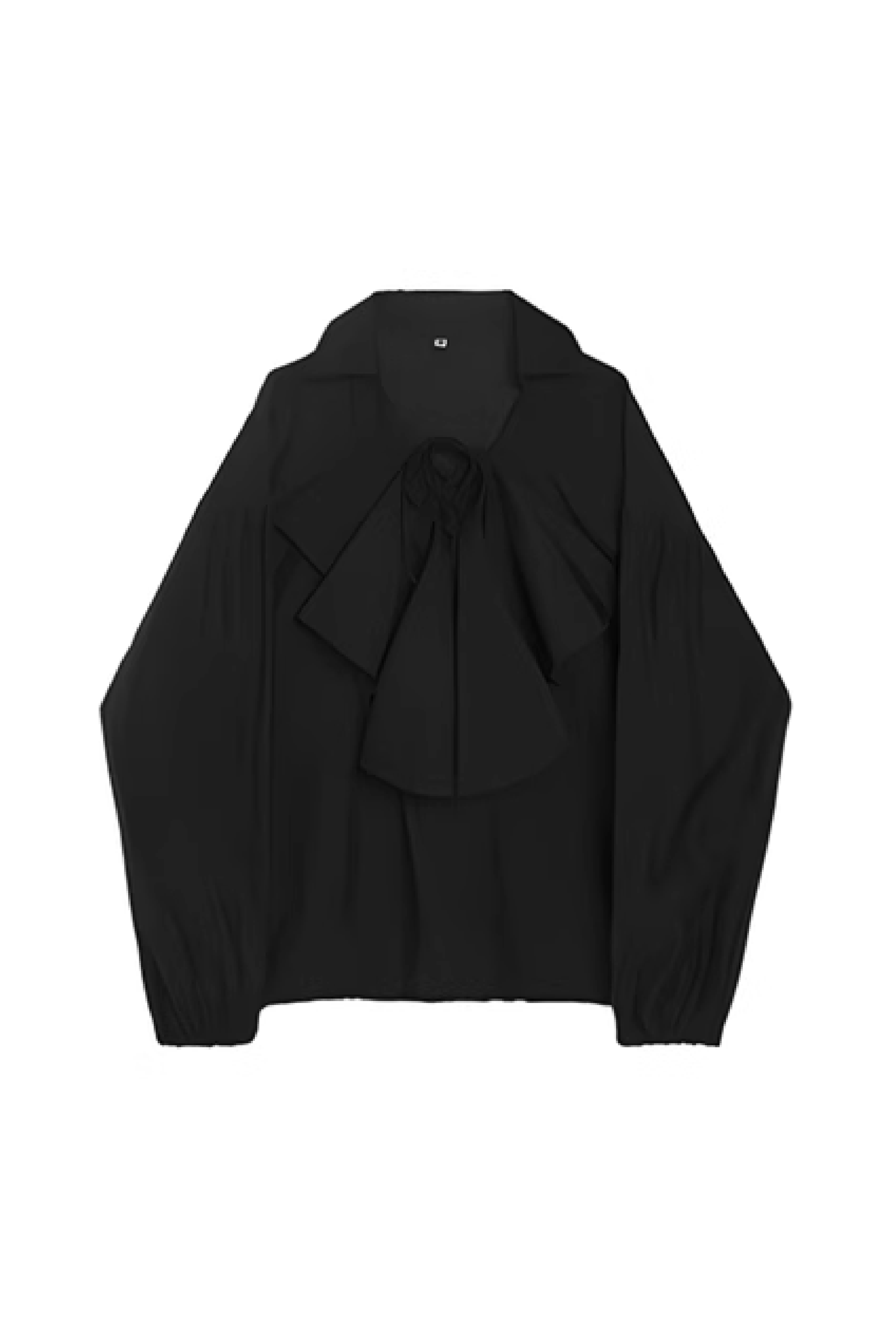 frill drape shirt