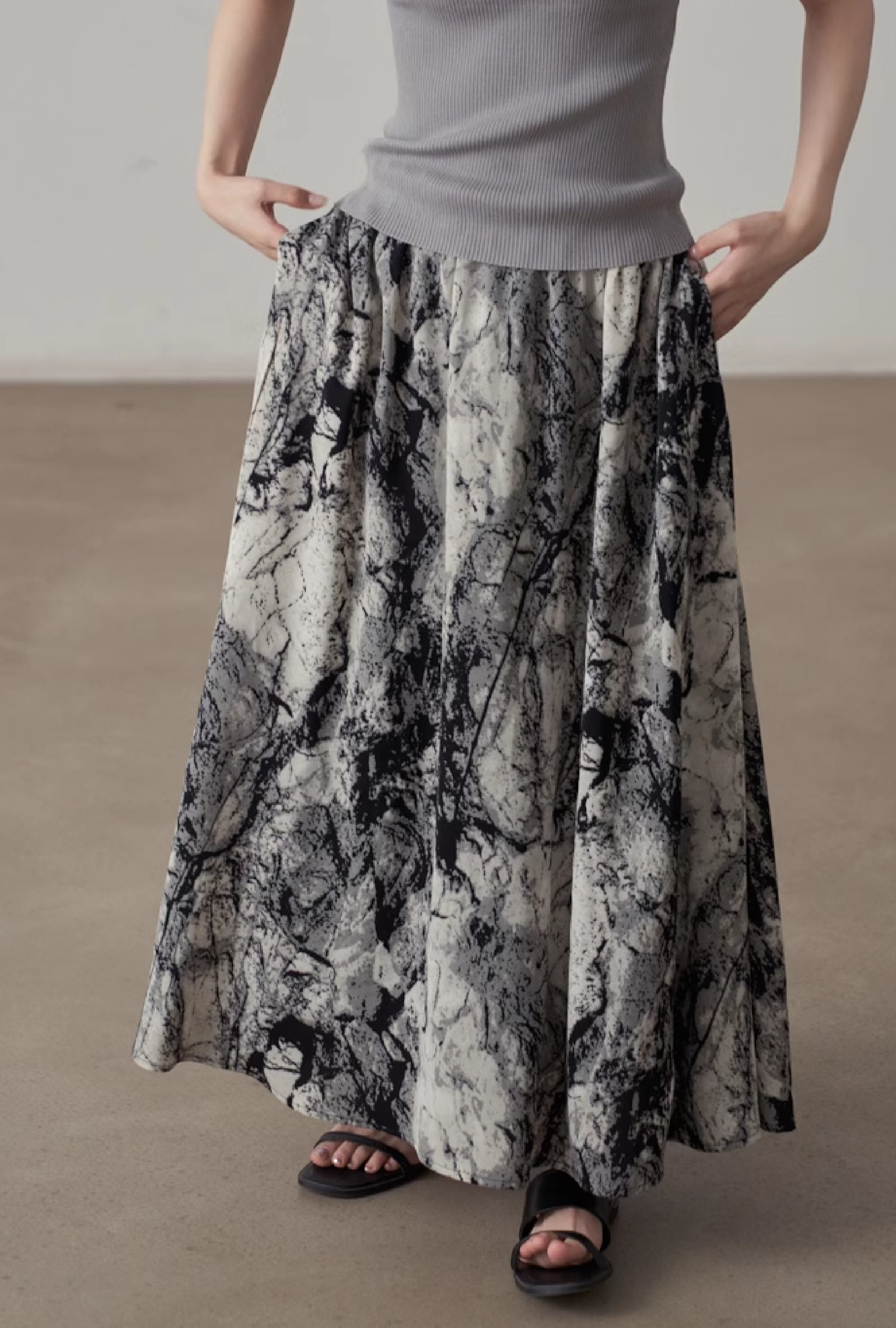 splash ink skirt